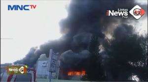 Gedung Bekas Kantor Pajak Terbakar