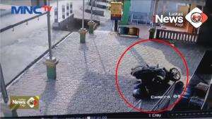 Pengendara Motor Terjatuh