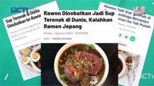 Pantau Sosmed - Rawon Jadi Sup Terenak Di Dunia!
