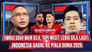 Timnas Udah Main Gila, Tapi Wasit Lebih Gila Lagi!! Indonesia Gagal ke Piala Dunia 2026