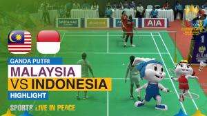 Highlight Badminton Ganda Putri Sea Games Cambodia 2023 Malaysia Vs Indonesia
