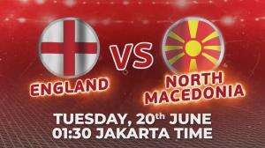 Promo Match England vs North Macedonia