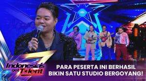 Para Peserta Ini Berhasil Bikin Satu Studio Bergoyang! - Indonesia's Got Talent 2023