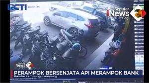 Perampokan Bank, Ancam Dengan Senjata Api