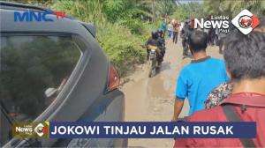 Jokowi Pantau Jalan Rusak di Sumatera Utara