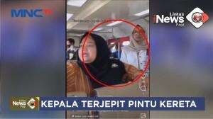 Kepala Terjepit Pintu Kereta