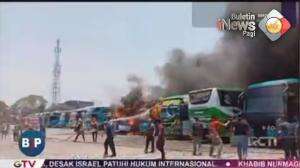 Bus Sahabat Terbakar