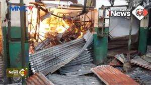 Ratusan Kios Di Pasar Ciawi Terbakar