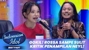 Gokil! Rossa Sampe Sulit Kritik Penampilan Neyl! - Indonesian Idol XII
