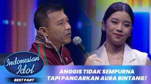 Penampilan Anggis Tidak Sempurna Tapi Menurut Anang Pancarkan Aura Bintang! - Indonesian Idol XII