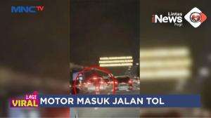 Pemotor Masuk Jalan Tol