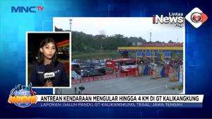 Arus Mudik Di GT Kalikangkung