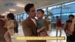 Baim Wong Bertemu Dengan Presiden Jokowi