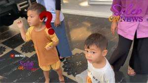 Seru Banget! Kiano Dan Kenzo Tiger Wong Beri Makan Monyet