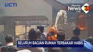 Rumah Terbakar Di Kramat Jati