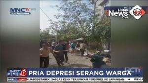 Pria Depresi Serang Bapak dan Anak
