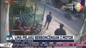 Begal Bersenjata Api Terekam CCTV