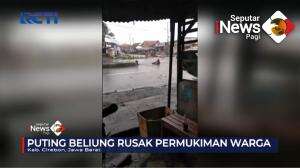 Rumah Ambruk Akibat Hujan Deras Dan Angin Kencang
