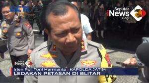 Penelusuran Ledakan Petasan Di Blitar