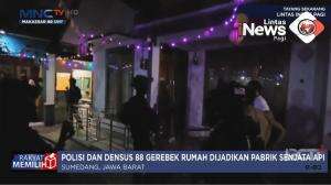 Gerebek Pabrik Senjata Ilegal Di Sumedang