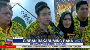 Pidato Politik Gibran Di Rapimnas Golkar