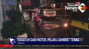 Pelaku Jambret Tewas
