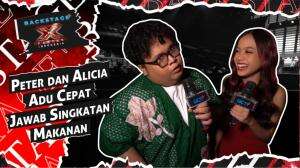 Peter dan Alicia Adu Cepat Jawab Singkatan Makanan