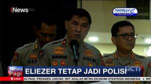 Eliezer Tetap Anggota Polisi