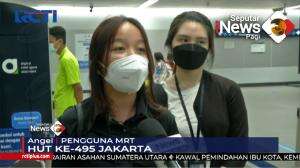 Menikmati MRT Hanya Satu Rupiah