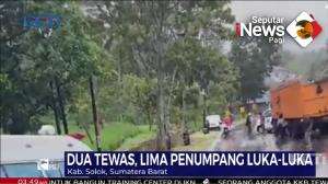 Kecelakaan Beruntun Di Solok, Sumatera Barat