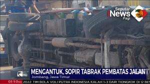 Kecelakaan Di Jombang Akibat Supir Mengantuk