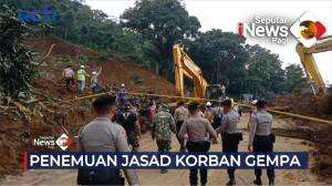 Penemuan Jasad Korban Gempa