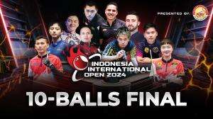 Indonesia International Open 2024 10-Ball Hongkong (Robbie Capito) vs Philippines (Jeffry Ignacio)