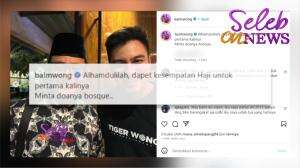 Baim Wong Dapat Hadiah Berangkat Haji