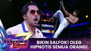Bikin Salfok! Oleg Hipnotis Semua Orang! - Indonesia's Got Talent 2023