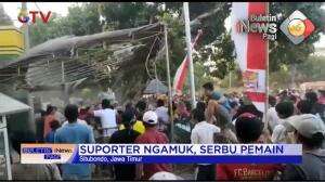 Duel Sepakbola Tarkam di Situbondo Ricuh