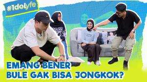 Emang Bener Bule Gak Bisa Jongkok?