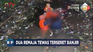 Dua Remaja Tewas Terseret Banjir