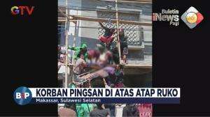 Pekerja Bangunan Tersengat Listrik