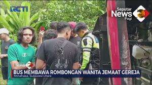 Bus Terguling, Tiga Orang Tewas