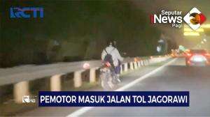Pemotor Masuk Jalan Tol Jagorawi