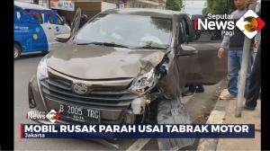 Mobil Tabrak Pemotor