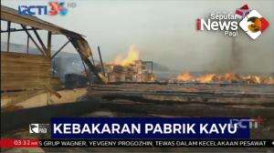 Kebakaran Pabrik Kayu