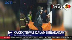 Kakek Tewas Terbakar Dalam Rumah