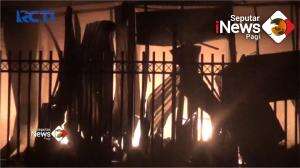 Ratusan Lapak Pedagang Hangus Terbakar Di Makassar