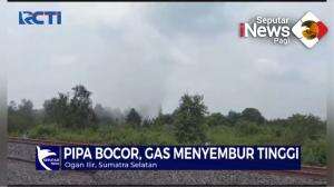 Semburan Gas Pipa Pertamina