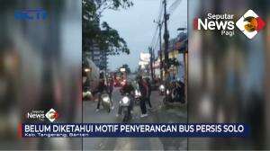Bus Rombongan Persis Solo Diserang