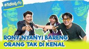 Rony Nyanyi Bareng Orang Tak Di Kenal