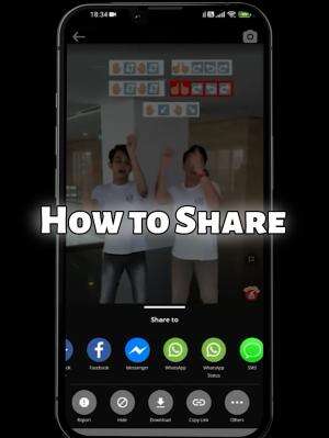 Cara mudah share video kamu!