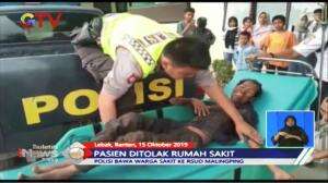 Miris! Ditolak Rumah Sakit Pria Paruh Baya Diinapkan Di Gubuk